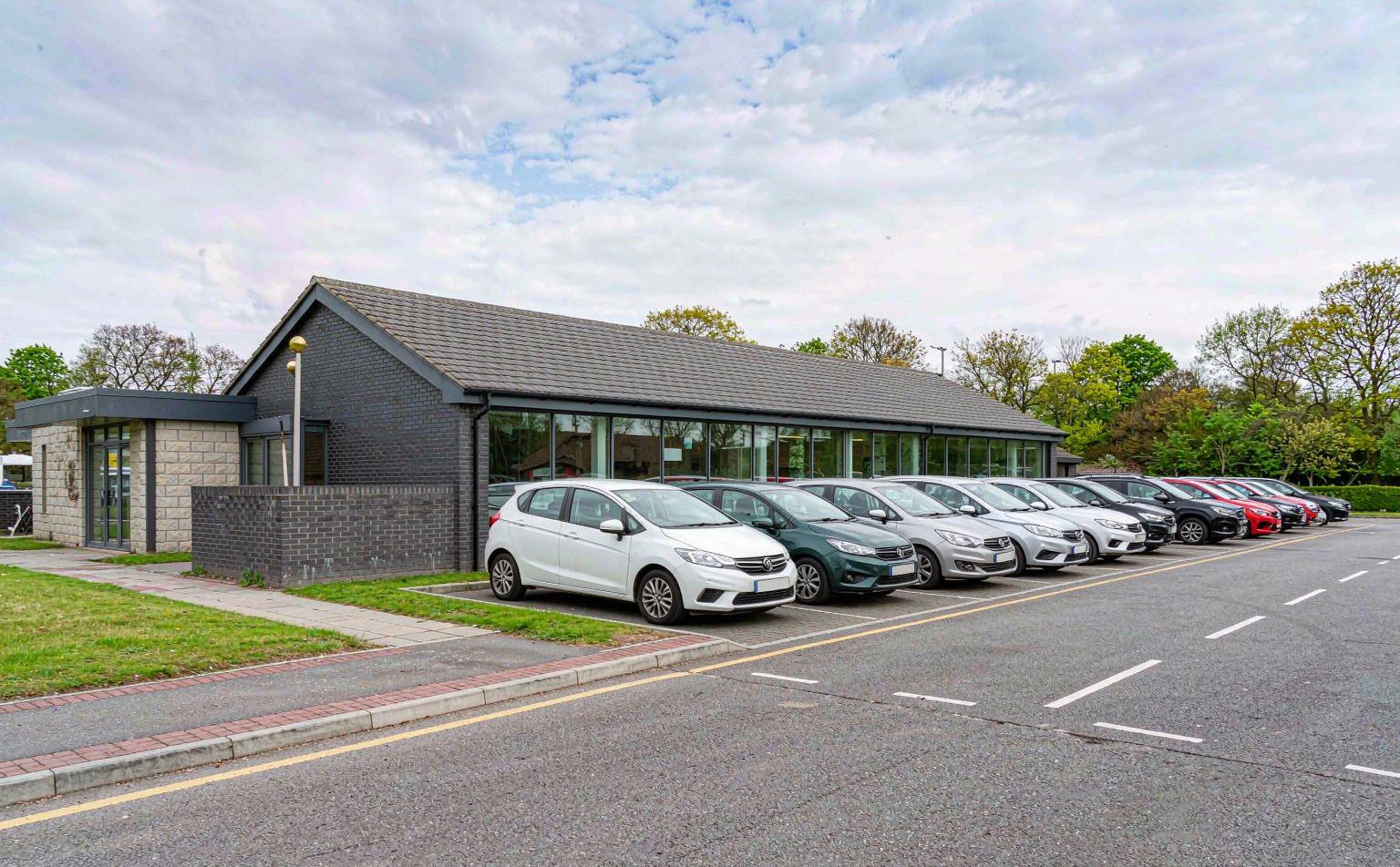 Home Used car forecourt at Shah Jee Traders Ltd